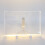 Whiteboard 30x20cm transparent mit 7 Markern 12