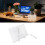 Whiteboard 30x20cm transparent mit 7 Markern 16