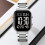 Orologio digitale da uomo e donna 30M, 37mm, oro rosa e nero 4
