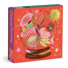 Flower Gazing 500 Piece Foil Puzzle by Florencia Fuertes Other Book
