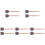 10Stk Kreative Percussion Drumsticks Grau Aus Holz Und Eva Material 2