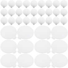 100Stk Weiße Papier Cake Boards Für Hochzeit Party Dessert