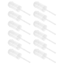 120Pcs Transparent Cake Tools Round Push Up Cake Holders Easy to Use