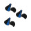 3Pcs Silicone Bike Cushion Comfortable Mountain Saddle 10