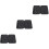 3Stk USB Speicher Eva Material Schwarz Schutz Stoßdämpfend 5