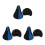 3Pcs Silicone Bike Cushion Comfortable Mountain Saddle 8