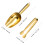 6Stk Eisportionierer Golden Eiszange Bar Buffet 2