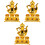 3Sets Buddhistisches Opferbecher Set Gold Für Gebetsrituale 5