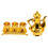 3Sets Buddhistisches Opferbecher Set Gold Für Gebetsrituale 3