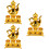 3Sets Buddhistisches Opferbecher Set Gold Für Gebetsrituale 9
