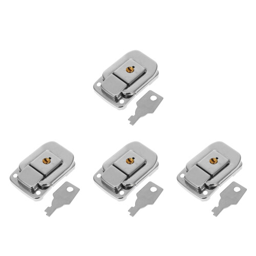 4Stk Metallverschluss Hasp Kompakt Vielseitig 2