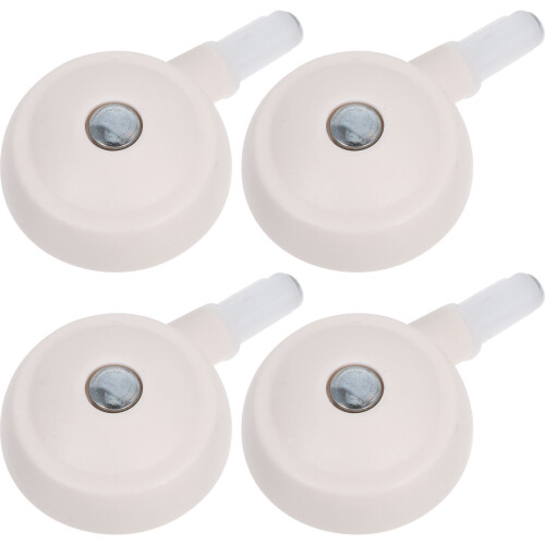 20Pcs Universal Silent Swivel Wheels for White PP 1