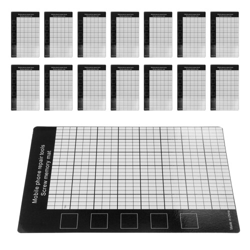 45Pièces Tapis Magnétique Pour Vis Multi Usage En Plastique 1