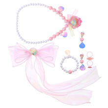 1Set Schmuckset Für Mit Meerjungfrau Design in Pink