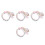 12Pièces Attaches Silicone Bébé Anti- Pour & Jouet 6