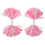 6Pièces Pompons Avec Rose Pour Événements De Cheer 1