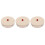 3Pièces Conteneurs Snack Beige Multi Compartiments Boîte Réutilisable 5