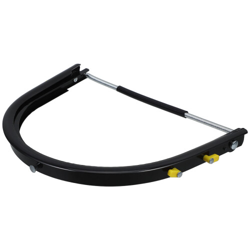 3Pièces Fixation Casque Soudure Aluminium Noire