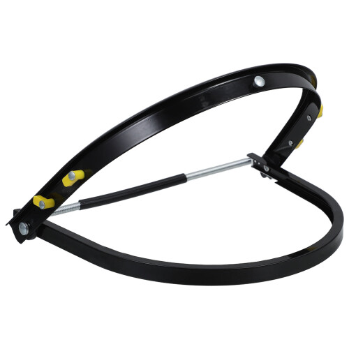 3Pièces Fixation Casque Soudure Aluminium Noire 1