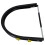 3Pièces Fixation Casque Soudure Aluminium Noire 3