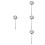 4Pcs Fishing Net Replacement Black Corrosion-Resistant Telescopic 6