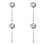 4Pcs Fishing Net Replacement Black Corrosion-Resistant Telescopic 2