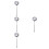 4Pcs Fishing Net Replacement Black Corrosion-Resistant Telescopic 8