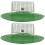 10Pcs Men Urinal Scented Deodorizer Screens Green ABS Silicone Pads 1