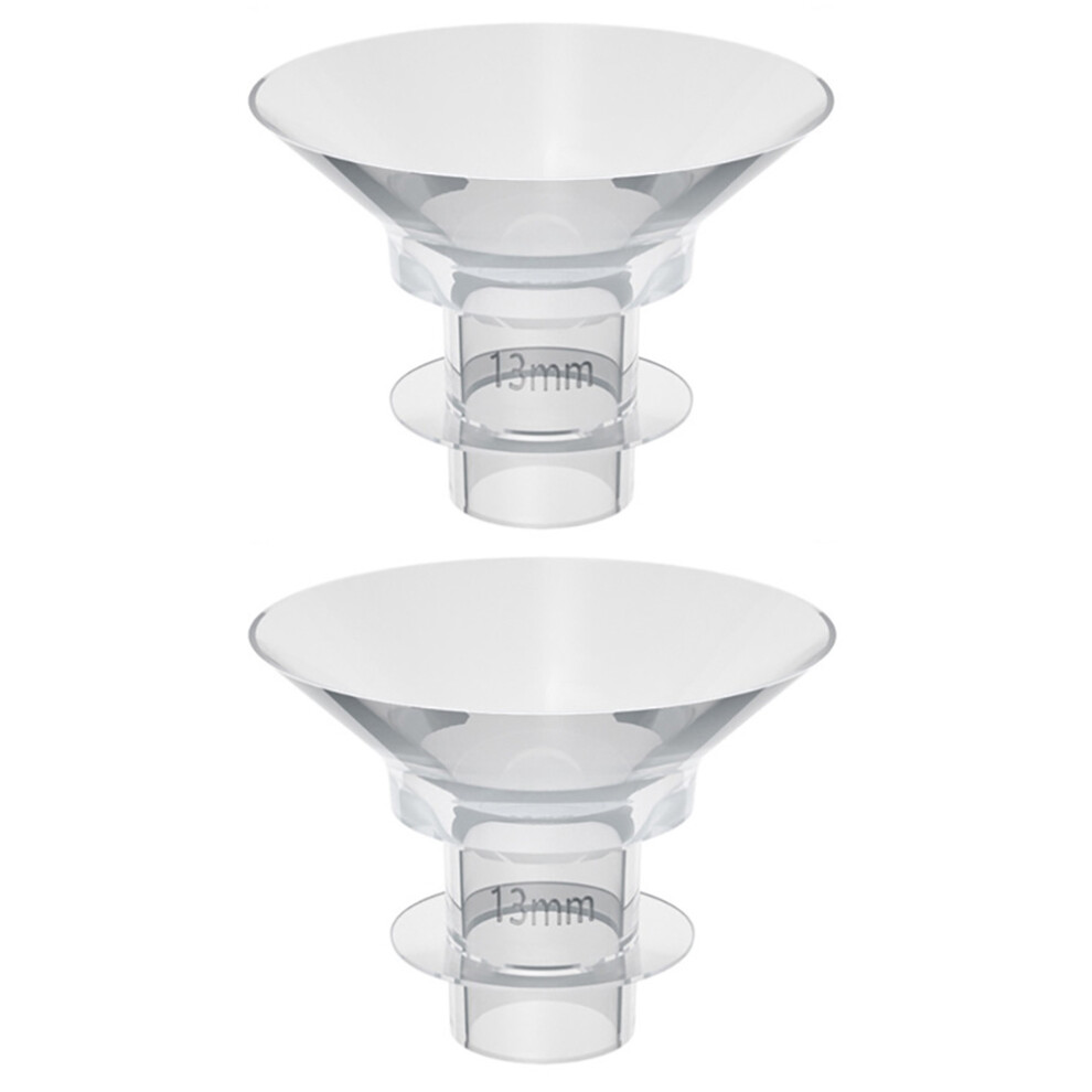 6Pcs Clear Wearable Breast Pump Flange Inserts Durable Silicone Parts Aboofan