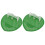 10Pcs Men Urinal Scented Deodorizer Screens Green ABS Silicone Pads 2