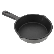 Black Nonstick Cast Iron Pancake Pan Square Omelette Pan for Home