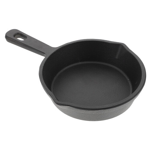 Black Nonstick Cast Iron Pancake Pan Square Omelette Pan for Home