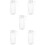 5Pcs Large Transparent Water Kettle Portable Reusable Leak-Proof Mug 3