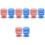 8Pcs Reusable Makeup Sponge Container Portable Powder Puff Storage Box 5