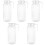 5Pcs Large Transparent Water Kettle Portable Reusable Leak-Proof Mug 6