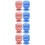 8Pcs Reusable Makeup Sponge Container Portable Powder Puff Storage Box 10