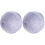 2Pcs Grey Plush Sphere Cushion Cozy Round Throw Pillow for Couch Decor 4