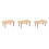 3Pcs Natural Wood Hamster Activity Platform Multi-Color Cage Accessory 10