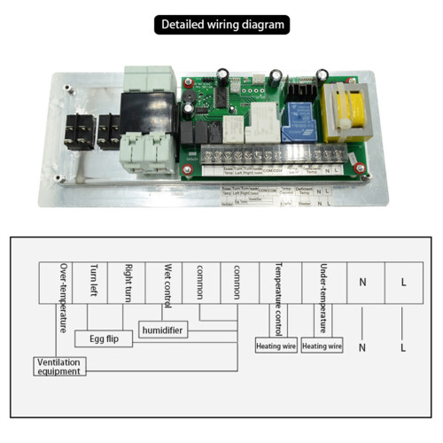 -18E Hatcher Controller Automatic Temperature Control Silver 220V 1