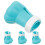 12Pcs Silicone Cat Claw Covers Anti-Scratch Adjustable Boots 3
