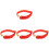 4Pcs Heavy Duty Collar Adjustable Metal Buckle Pet Accessory 4
