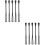 10Pcs Practical Plastic Egg Whisk Spoon Combo for Kitchen Baking 8