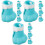 12Pcs Silicone Cat Claw Covers Anti-Scratch Adjustable Boots 5