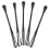10Pcs Practical Plastic Egg Whisk Spoon Combo for Kitchen Baking 3