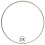 3Pcs Resin Magnifying Makeup Mirror Single Side with Suction Cup 2