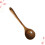 Wooden Ladle Kitchen Utensils Set Light Brown Long Handle 1pcs 7
