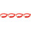 4Pcs Heavy Duty Collar Adjustable Metal Buckle Pet Accessory 6