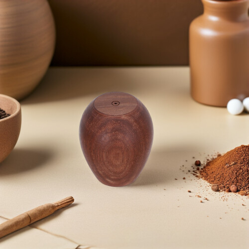 Brown Pottery Trimmer Tool with Ergonomic Handle for Ceramic Clay 2