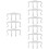 9Pcs Multi-Function Music Sheet Clips Silver Metal Clamp for Reading 8