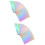 100Pcs Multi-Color Folding Paper for Kids Scrapbook and Handcraft Use 9